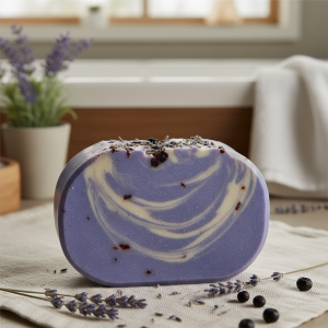 Jabón Relajante de Mora y Lavanda