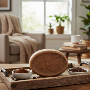 Jabón Exfoliante de Café y Cacao